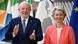 O presidente do Brasil, Luiz Inácio Lula da Silva, ao lado da presidente da Comissão Europeia, Ursula von der Leyen, durante a cúpula entre os líderes da União Europeia (UE) e da Comunidade de Estados Latino-Americanos e Caribenhos (Celac), em Bruxelas, Bélgica, em 17 de julho de 2023. O presidente do Brasil, Luiz Inácio Lula da Silva, ao lado da presidente da Comissão Europeia, Ursula von der Leyen, durante a cúpula entre os líderes da União Europeia (UE) e da Comunidade de Estados Latino-Americanos e Caribenhos (Celac), em Bruxelas, Bélgica, em 17 de julho de 2023.