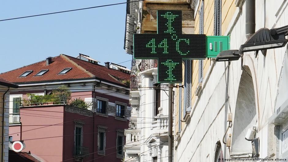 Europe heat wave scorches Italy, France