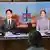 Südkorea Fernsehbilder vom nordkoreanischen Raketentest