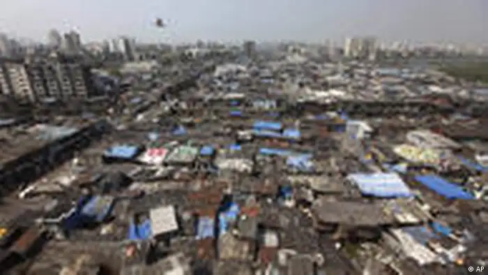 Mumbai Indien Dharavi Slum