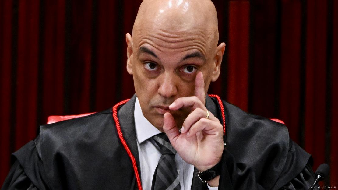 Alexandre de Moraes em sessão