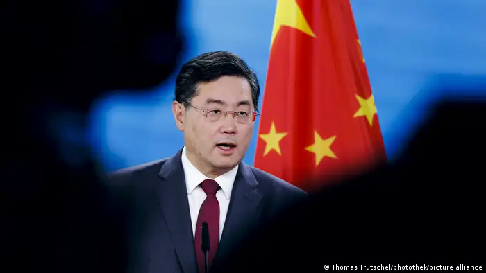 وزير الخارجية الصيني المعفى من منصبه تشين غانغ 