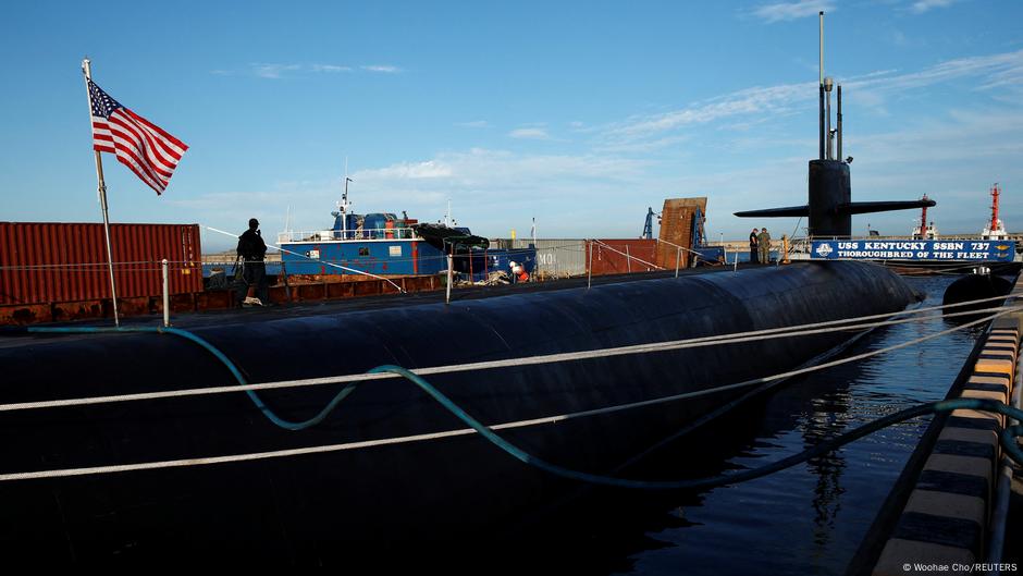 USS Kentucky Submarine Departs After Interdiction Signal For Pyeon – DW – 07/21/2023