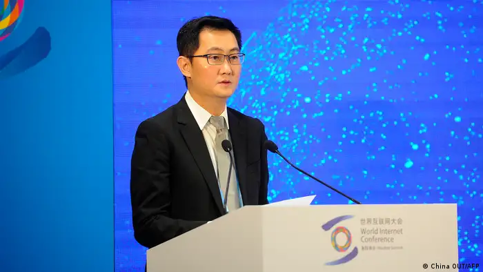China Ma Huateng, CEO des chinesischen Internetriesen Tencent 