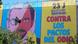 Un valla en la Plaza Pedro Zerolo de Madrid advierte "contra los pactos del odio" en la pasada campaña electoral. Un valla en la Plaza Pedro Zerolo de Madrid advierte "contra los pactos del odio" en la pasada campaña electoral.