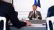French President Emmanuel Macron speaks to his cabinet ministers on Friday French President Emmanuel Macron speaks to his cabinet ministers on Friday