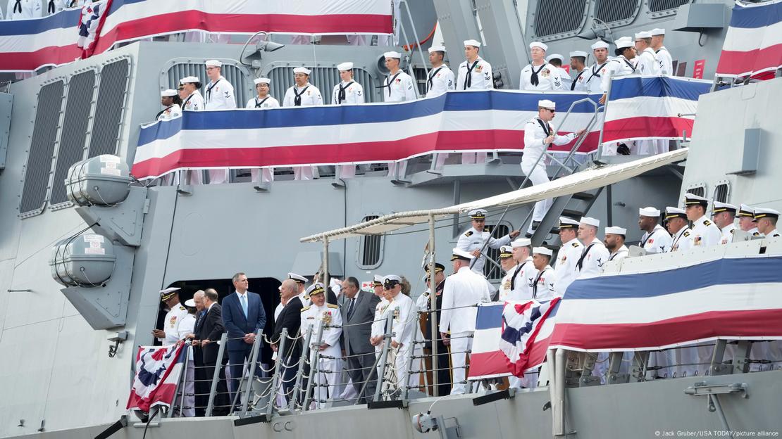 USA Baltimore | Zeremonie für USS Carl M. Levin DDG 120