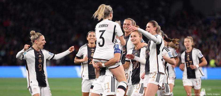 O futebol feminino está crescendo na Alemanha