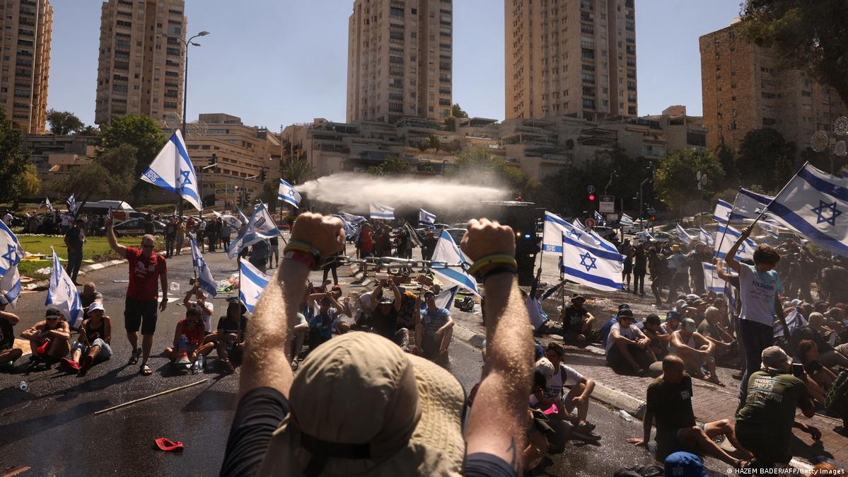 Israel ein Land in Aufruhr DW 24.07.2023