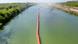 Buoy barriers are installed and situated in the middle of the Rio Grande river on July 18, 2023 in Eagle Pass, Texas. Buoy barriers are installed and situated in the middle of the Rio Grande river on July 18, 2023 in Eagle Pass, Texas.
