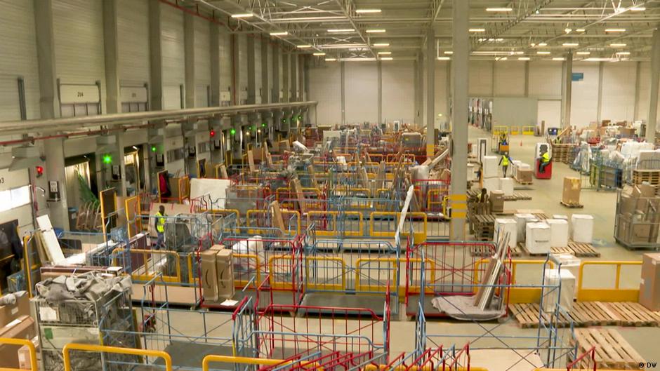 Europe’s biggest returns warehouse DW 07/26/2023