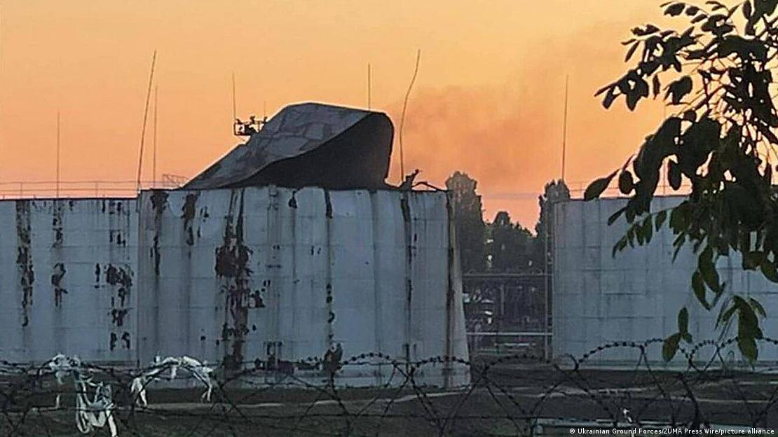 Shkatërrim në hambarët me drithëra në portin ukrainas, Reni pas sulmeve ruse