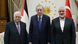 Soldan sağa: Mahmud Abbas, Recep Tayyip Erdoğan ve İsmail Haniye - (26.07.2023) Soldan sağa: Mahmud Abbas, Recep Tayyip Erdoğan ve İsmail Haniye - (26.07.2023)