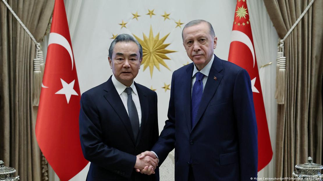 Cumhurbaşkanı Recep Tayyip Erdoğan ve Çin Dışişleri Bakanı Wang Yi 