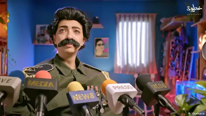 ماريا عليان بدور رجل في أحد فيديوهات سمعتوها مني ماريا عليان بدور رجل في أحد فيديوهات سمعتوها مني