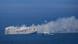 Dutch coast guard boat seen approaching the Panamanian-registered car carrier cargo ship Dutch coast guard boat seen approaching the Panamanian-registered car carrier cargo ship