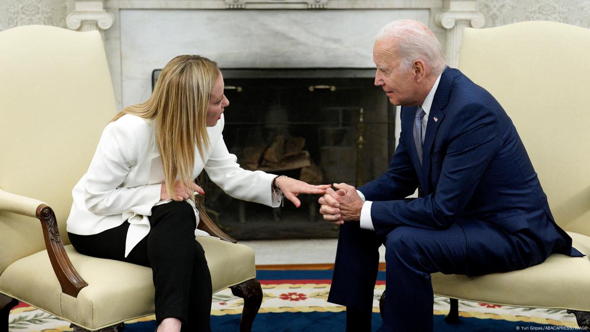 US: Biden Thanks Italy's Meloni For Ukraine, China Support – DW – 07/28 ...