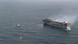 The freight ship, the Fremantle Highway, in the North Sea The freight ship, the Fremantle Highway, in the North Sea