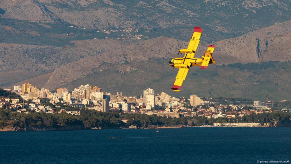 Avion za gašenje požara u Hrvatskoj