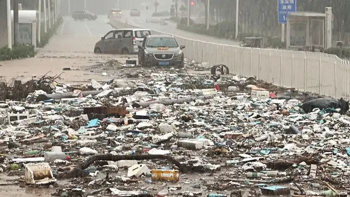 China Peking schwere Überschwemmungen