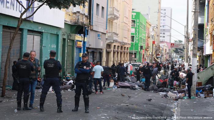 Região do Centro de São Paulo conhecida como "Cracolândia" tem sido alvo de operações policiais