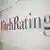 Schild der Ratingagentur Fitch Ratings in Frankfurt