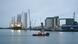 A waterfront view of Eemshaven port A waterfront view of Eemshaven port