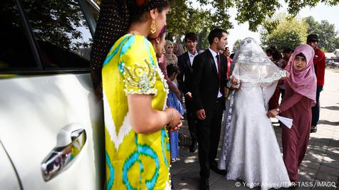 Свадьба в Таджикистане