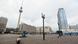 Berlin's Alexanderplatz with no foot traffic Berlin's Alexanderplatz with no foot traffic