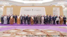 Representatives from more than 40 countries including China, India, and the U.S., pose for a family picture as they attend talks in Jeddah, Saudi Arabia, August 6, 2023, to make a headway towards a peaceful end to Russia's war in Ukraine. Saudi Press Agency/Handout via REUTERS THIS IMAGE HAS BEEN SUPPLIED BY A THIRD PARTY