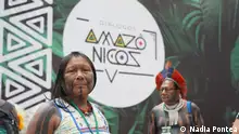 Kayapo Indigenous woman takes part of the Amazon Dialogues Belém, Brazil. 06.08.2023
