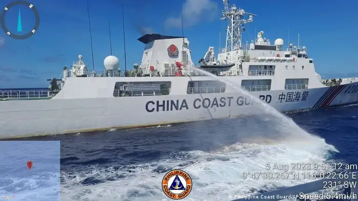 Philippinen Südchinesisches Meer | Boot der Küstenwache von China