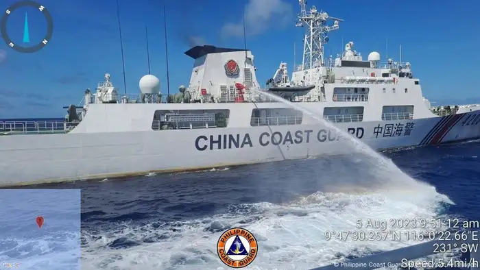 Philippinen Südchinesisches Meer | Boot der Küstenwache von China