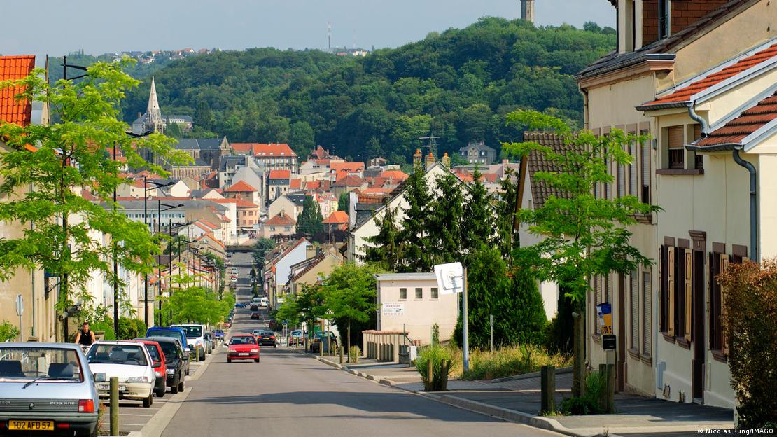 A street in Forbach in eastern France