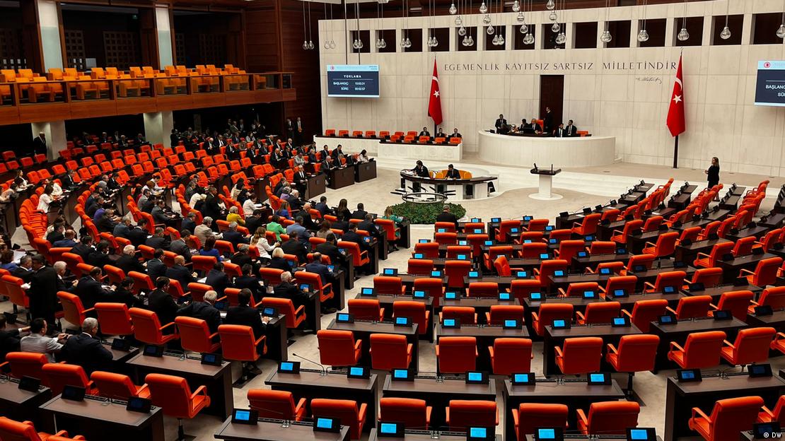 TBMM Genel Kurul salonunun genel görünümü