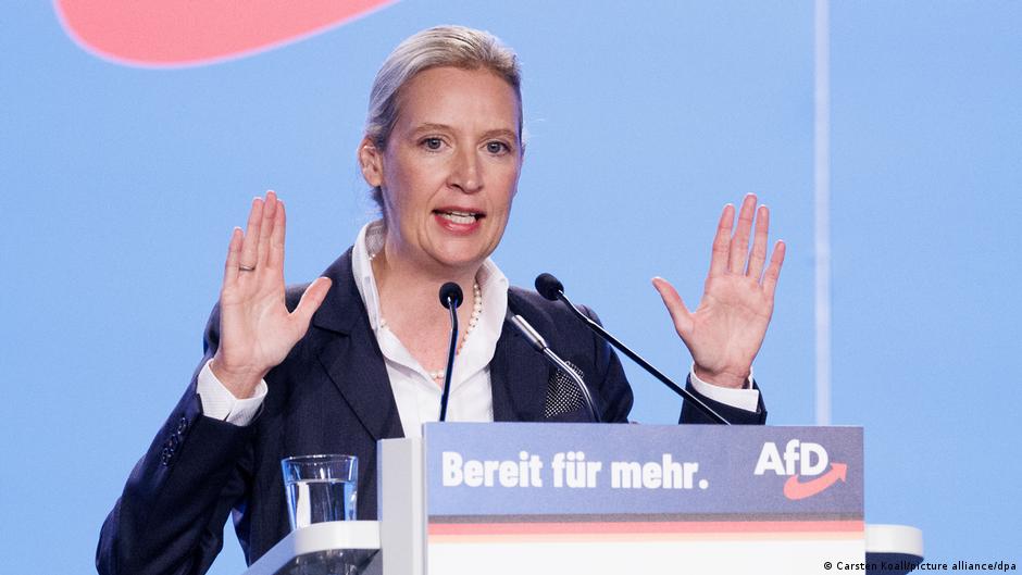 Germany: AfD co-leader cancels rally for 'security reasons' – DW –  10/04/2023
