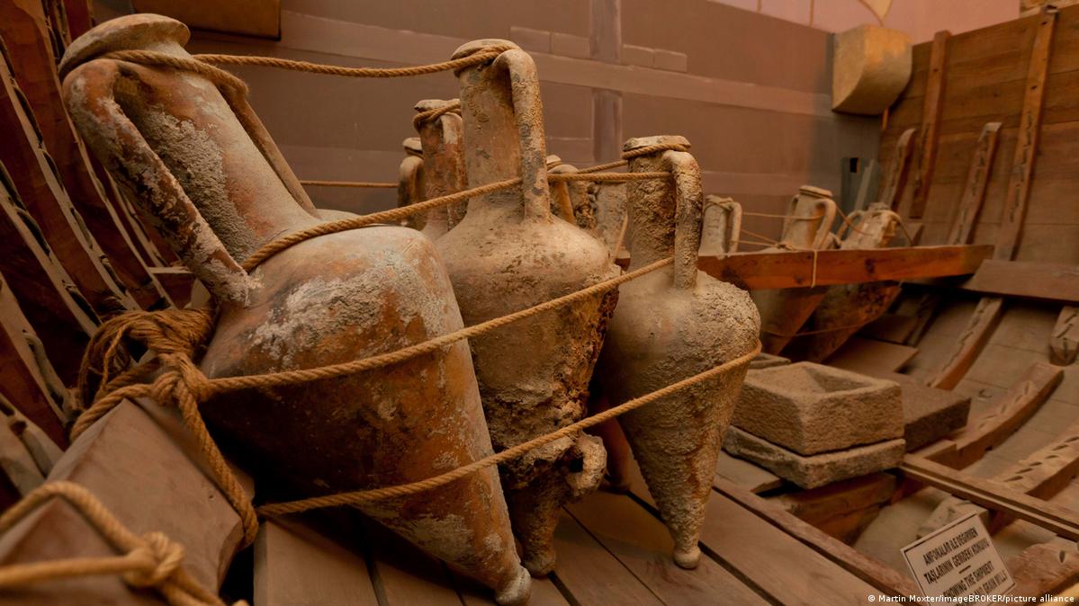 Ânforas: de recipiente descartável a tesouro arqueológico – DW – 14/08/2023, image size:1199x674
