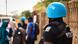 Un Casque bleu de la Minusma à Toumbouctou Un Casque bleu de la Minusma à Toumbouctou