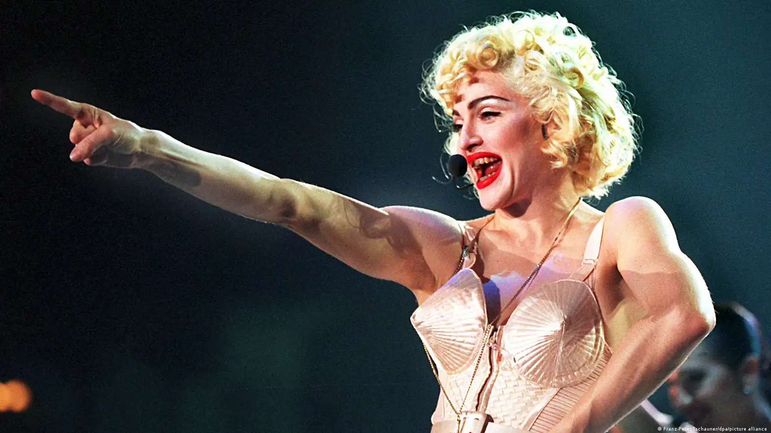 Madonna Cone Bra Makes A Comeback At Tel Aviv Concert (PHOTOS