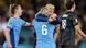 La selección inglesa festeja su triunfo contra Australia en el mundial femenino La selección inglesa festeja su triunfo contra Australia en el mundial femenino