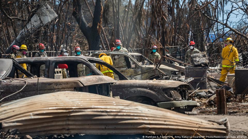 Fact check: Maui fires caused by directed energy weapons? – DW