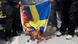 Iranian demonstrators burn a Swedish flag, during a protest in Tehran over the burning of a Quran in Sweden Iranian demonstrators burn a Swedish flag, during a protest in Tehran over the burning of a Quran in Sweden
