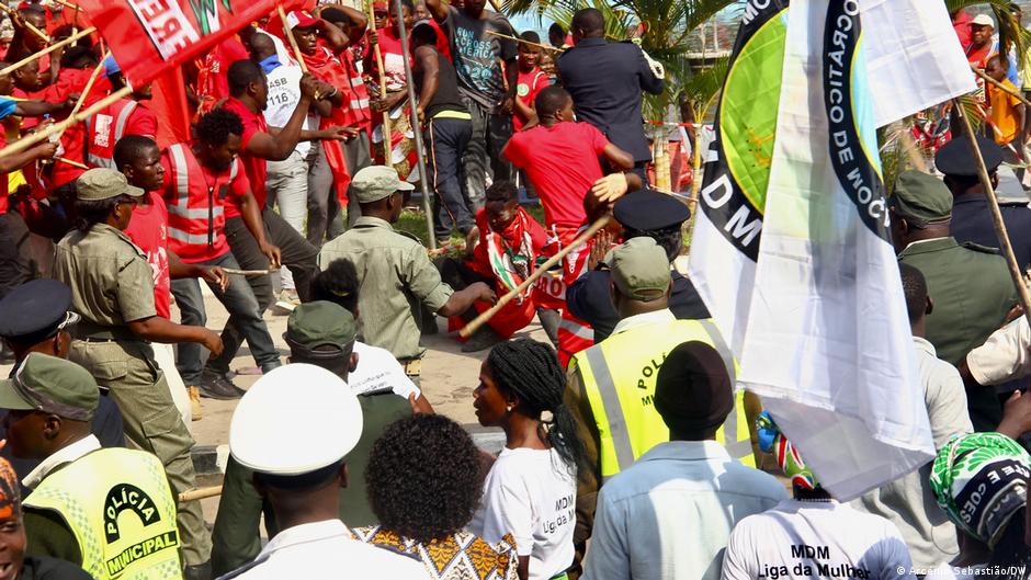 Frelimo Protest FRELIMO