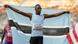 Letsile Tebogo lors de la finale du 100m (20.08.23) Letsile Tebogo lors de la finale du 100m (20.08.23)