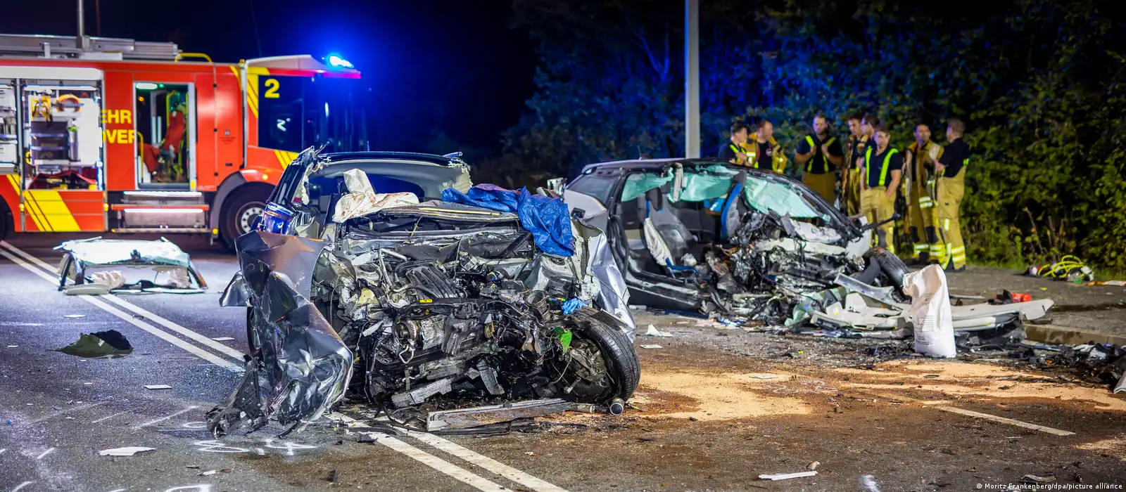 Four died in a head-on collision