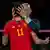 FIFA Fußball Frauen-WM | Luis Rubiales küsst Jennifer Hermoso