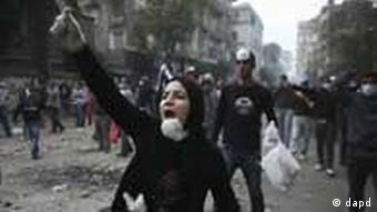 Proteste gegen ägyptischen Militärrat in Kairo