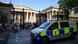 A police van outside the British Museum A police van outside the British Museum