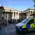 A police van outside the British Museum