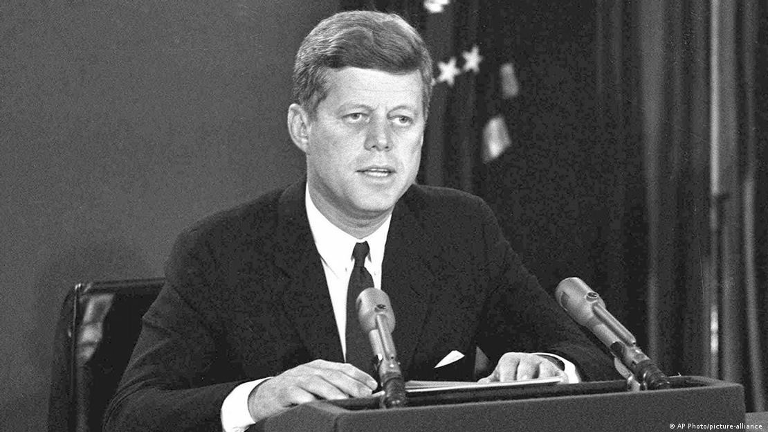 ABD’nin eski başkanı John F. Kennedy.